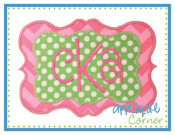 Rebecca Double Applique Patch